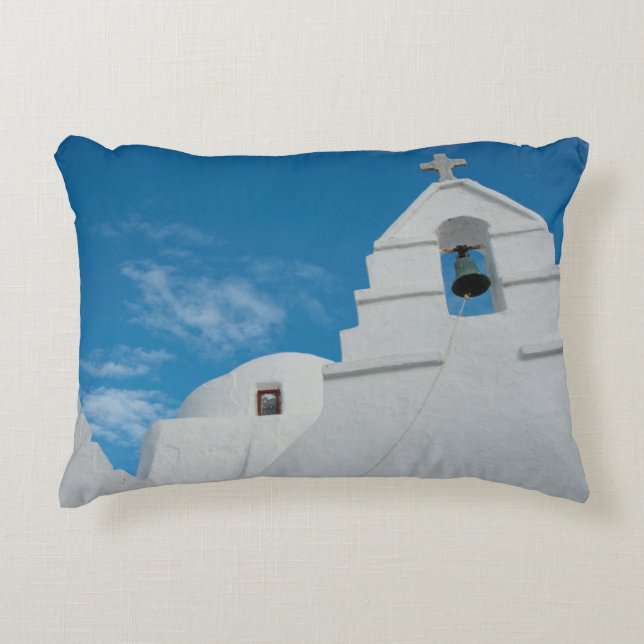 Cojín Decorativo Iglesia típica encalada (Anverso)