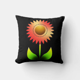 Cojín decorativo II de estilo girasol