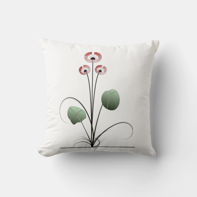 Cojín Decorativo Ikebana (Anverso)