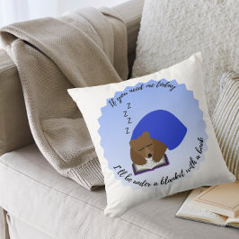 Cojín Decorativo I'll be under a blanket with a book
