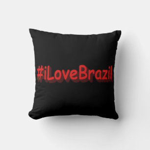 Cojín Decorativo "iLoveBrazil" es un diseño muy bonito. ¡Hazte con 