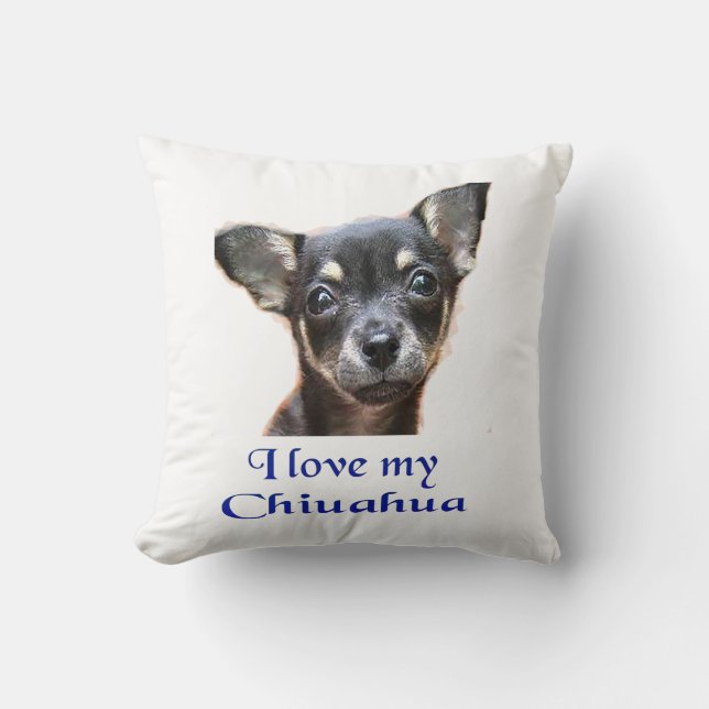 Cojín Decorativo Ilovemychiwawatee (Anverso)