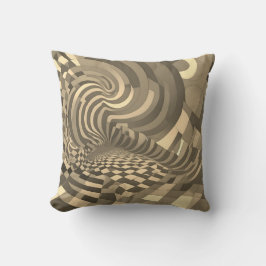 Cojín Decorativo Ilusión minimalista: Modelo de tablero de ajedrez