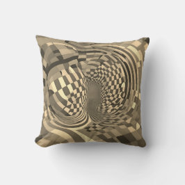 Cojín Decorativo Ilusión minimalista: Modelo de tablero de ajedrez