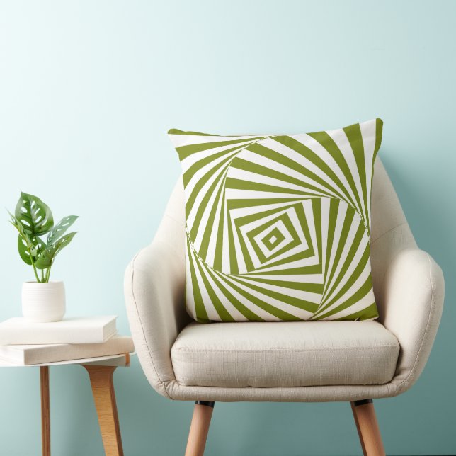 Cojín Decorativo ilusión verde (Silla)
