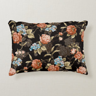 Cojín Decorativo ilustracion abstracto floral sin costura