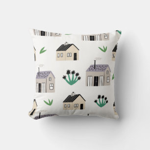 Cojín Decorativo Ilustracion Cosy Village