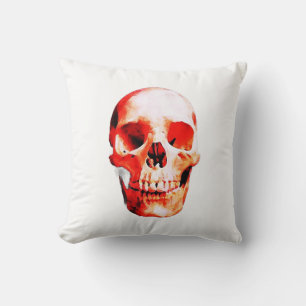 Cojín Decorativo Ilustracion de arte pop Skull