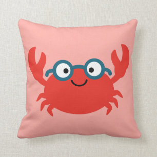 Cojín Decorativo Ilustracion de cangrejo espinoso