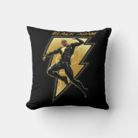Ilustracion de caracteres Black Adam Lightning Bol