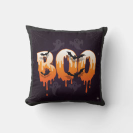 Cojín Decorativo Ilustración de la noche de Halloween
