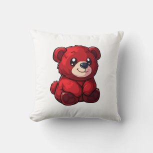 Cojín Decorativo Ilustración de oso de dibujos animados