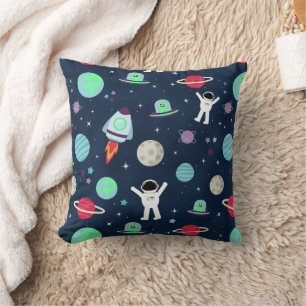 Cojín Decorativo Ilustración de patrón espacial
