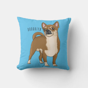 Cojín Decorativo Ilustracion de personalizado chihuahua