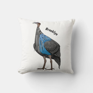 Cojín Decorativo Ilustracion de personalizado de aves silvestres