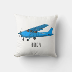 Cojín Decorativo Ilustracion de personalizado de aviones