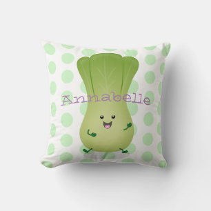 Cojín Decorativo Ilustracion de personalizado de bebé choy