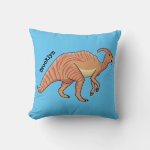 Cojín Decorativo Ilustracion de personalizado de dinosaurios de par