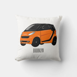 Cojín Decorativo Ilustracion de personalizado de micro coches