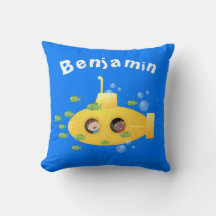 Ilustracion de personalizado de pescado submarino