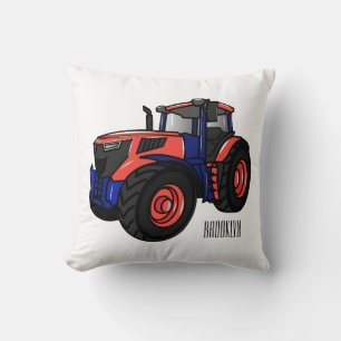 Cojín Decorativo Ilustracion de personalizado de tractores
