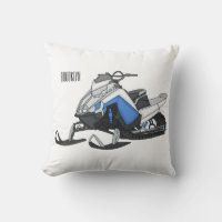 Ilustracion de personalizado para motos de nieve