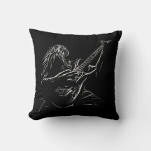 Ilustracion de un músico de rock