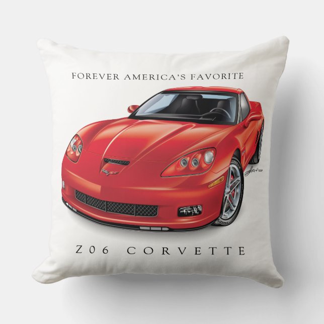 Cojín Decorativo Ilustracion ELEGANT Z-06 VETTE (Anverso)