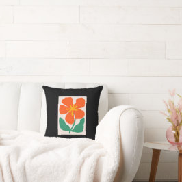 Cojín Decorativo Ilustración floral artística