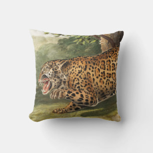 Cojín Decorativo Ilustracion Jaguar (Felis onca)