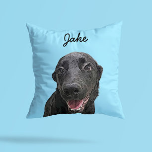 Cojín Decorativo Ilustración moderna de Labrador Retriever   Agrega