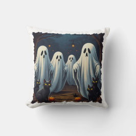 Cojín Decorativo Ilustracion nocturno inquieto