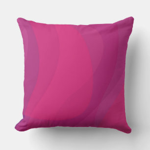 Cojín Decorativo Ilustracion ondulado urbano rosa, moderno, fresco 