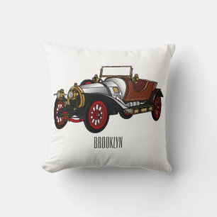 Cojín Decorativo Ilustracion personalizado clásico de 1920