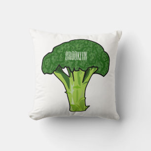 Cojín Decorativo Ilustracion personalizado de Broccoli