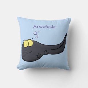 Cojín Decorativo Ilustracion personalizado de renacuajo divertido