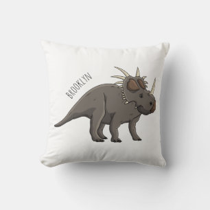 Cojín Decorativo Ilustracion personalizado de Styracosaurus