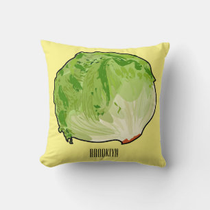 Cojín Decorativo Ilustracion personalizado Lettuce