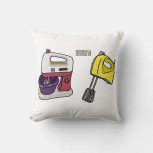 Cojín Decorativo Ilustracion personalizado mezclador