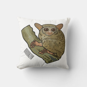 Cojín Decorativo Ilustracion personalizado Tarsier