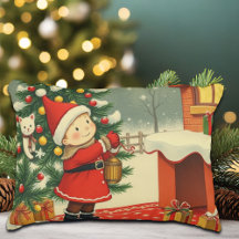 Ilustración Vintage de Navidad
