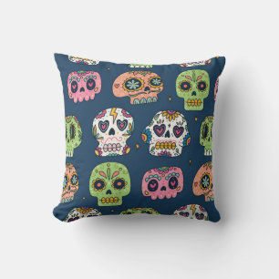 Cojín Decorativo ilustracion vintage sin soldadura de patrón de crá