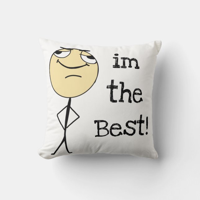 Cojín Decorativo im lo mejor (Anverso)