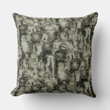 Imagen abstracta de mosaico tallado en tonos grise