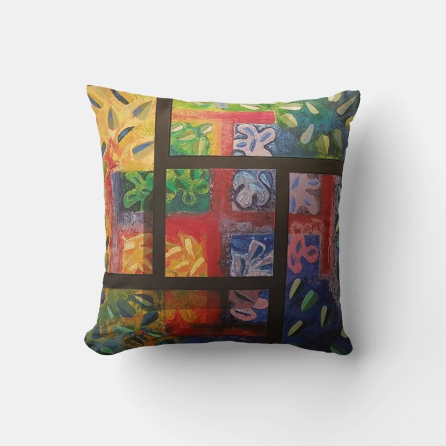 Cojín Decorativo Imagen de obra Las 4 estaciones (Anverso)