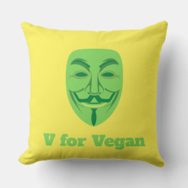 Cojín Decorativo Imagen para veganos.