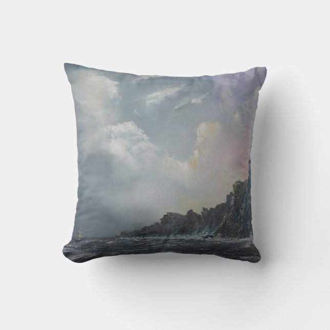 Cojín Decorativo Imágenes del viento del norte (Anverso)