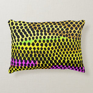 Cojín Decorativo Impresión abstracta de color "Vibrant Wilderness"