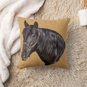 Cojín Decorativo Impresión andaluza del arte del caballo