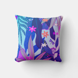 Cojín Decorativo Impresión botánica #12 Miami